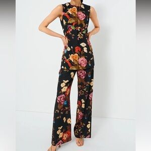 Tuckernuck Baroque Floral Erin Pants & Rhoda Tunic Top